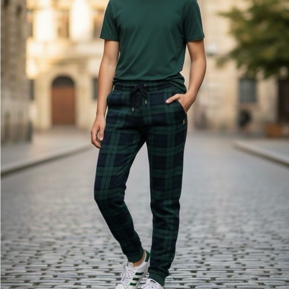 Polo by Ralph Lauren Forest Green Pants - Picture 1 of 7